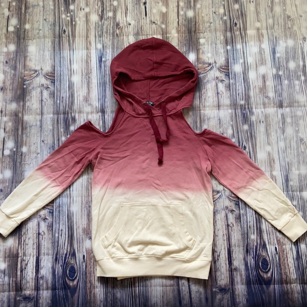 Cold shoulder sweatshirt